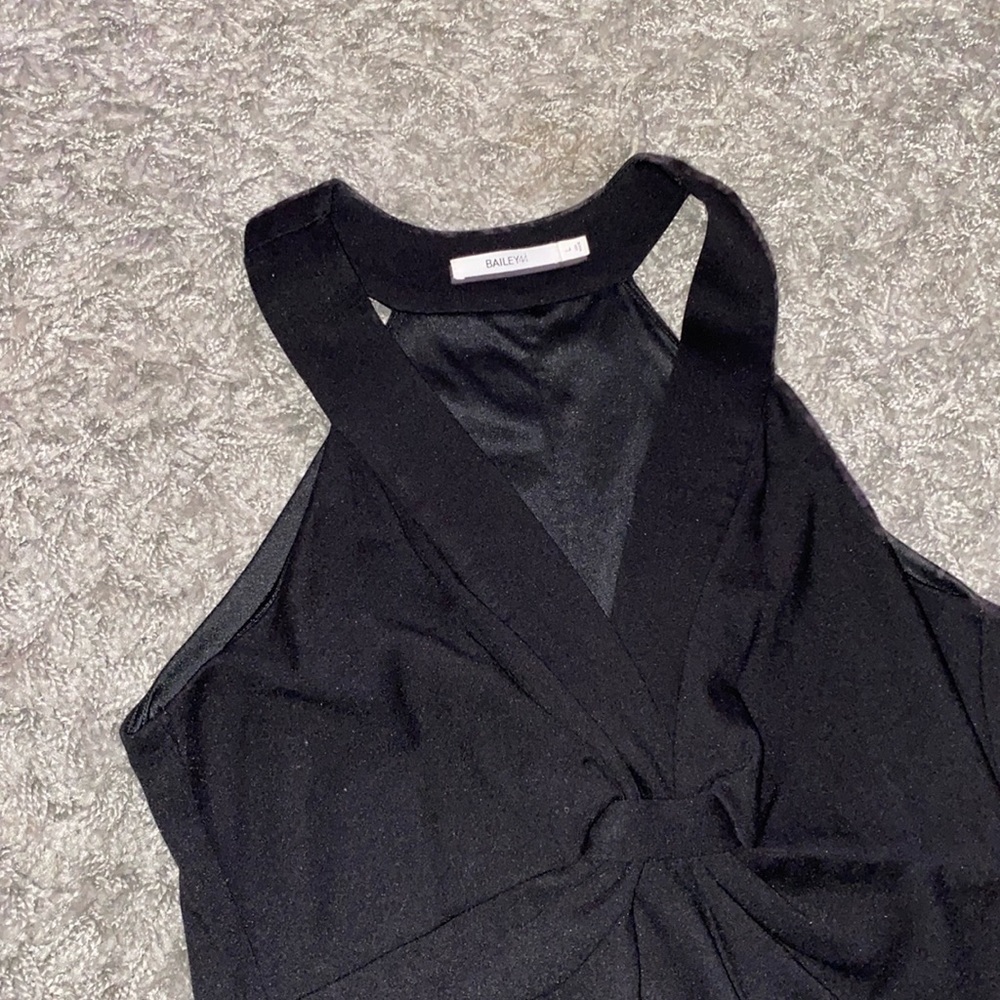 Black maxi dress, large